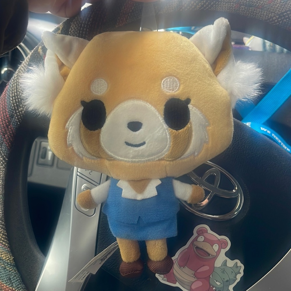 Aggretsuko Sanrio mini plush